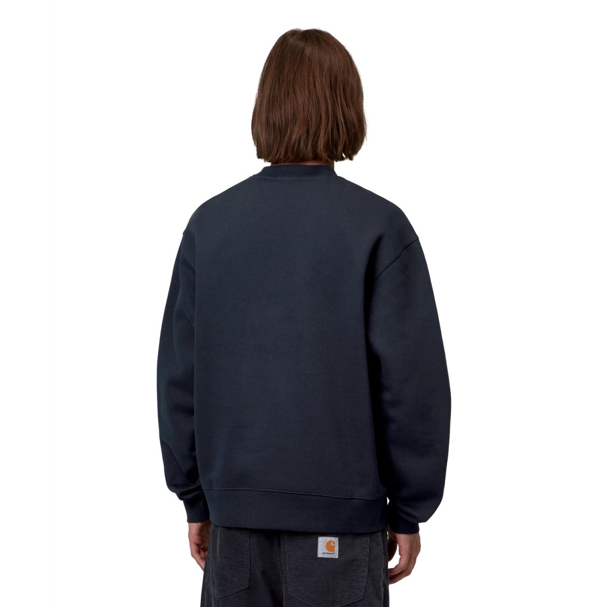 Carhartt WIP Mack Sweat Dark Navy/Wax  - I0370990COXX