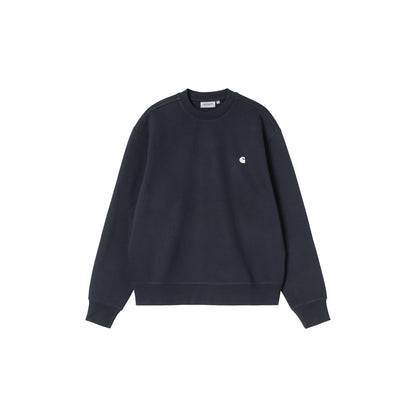 Carhartt WIP Mack Sweat Dark Navy/Wax  - I0370990COXX