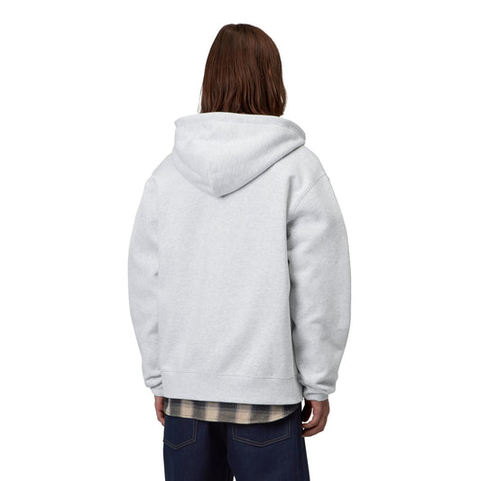 Carhartt WIP Hooded Mack Jacket Ash Heather/Black  - I03710200OXX