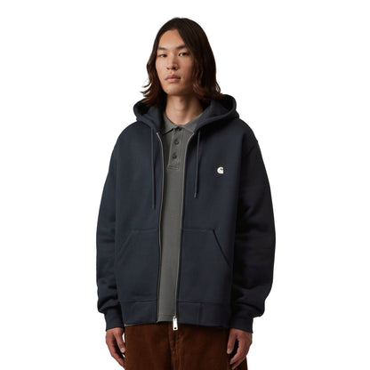 Carhartt WIP Hooded Mack Jacket Dark Navy/Wax  - I0371020COXX
