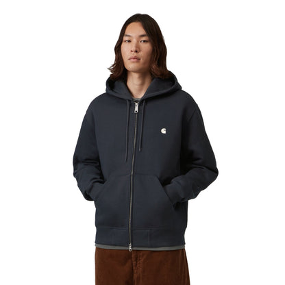 Carhartt WIP Hooded Mack Jacket Dark Navy/Wax  - I0371020COXX