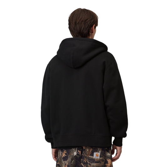 Carhartt WIP Hooded Mack Jacket Black/Wax  - I037102K02XX