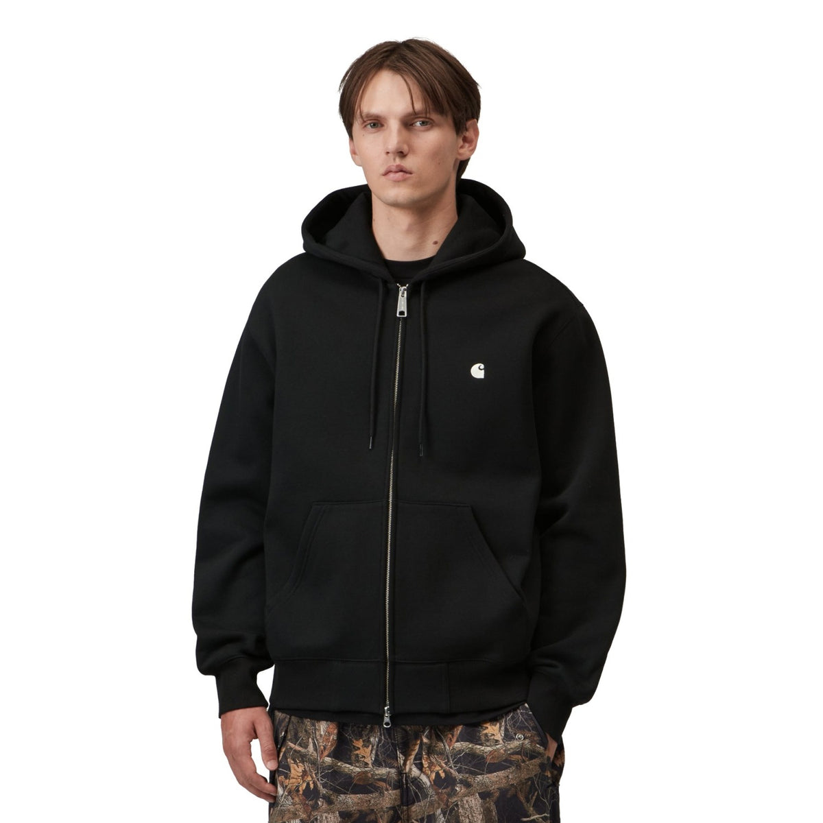 Carhartt WIP Hooded Mack Jacket Black/Wax  - I037102K02XX