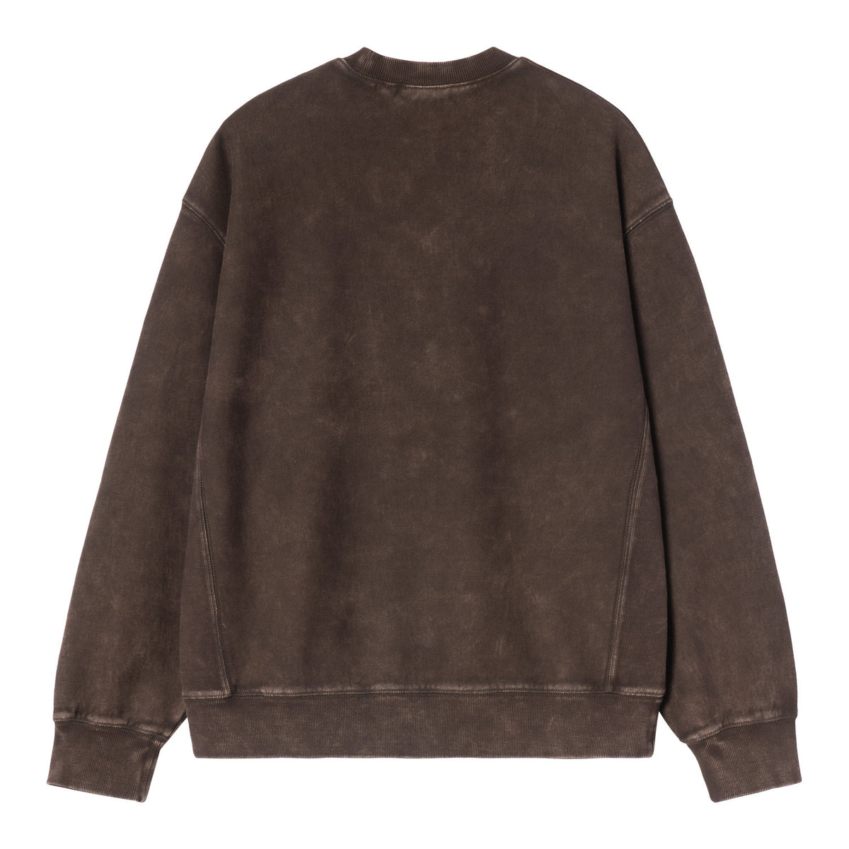 Carhartt WIP Lambert Sweat Tobacco moon wash  - I03710447FQ