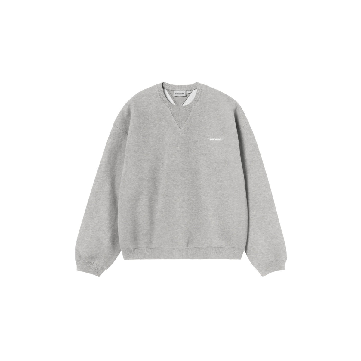 Carhartt WIP Ebbert Sweat Grey Heather/White  - I03711300DXX