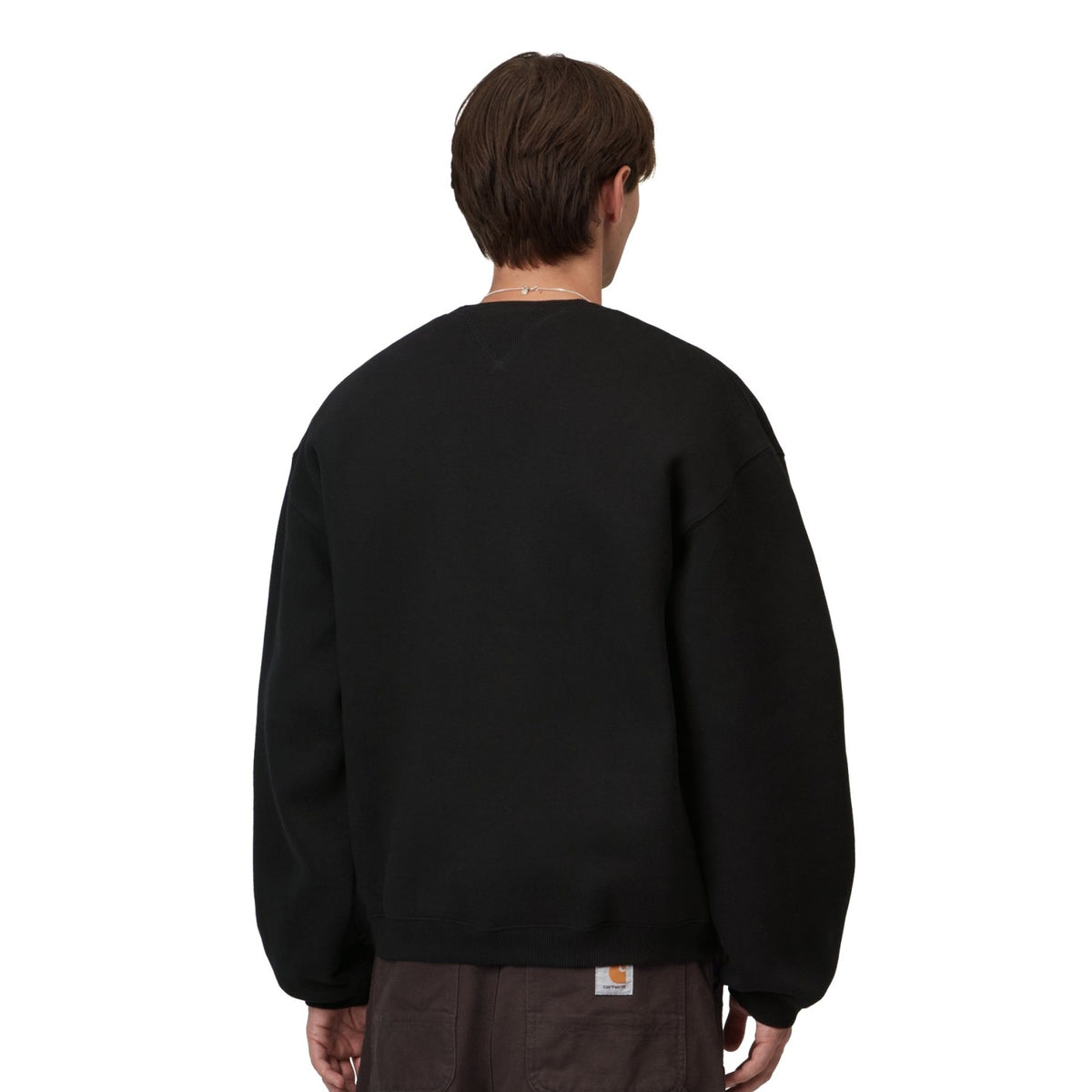 Carhartt WIP Ebbert Sweat Black/White  - I0371130D2XX