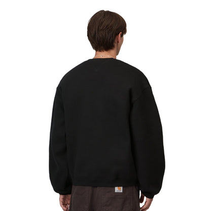 Carhartt WIP Ebbert Sweat Black/White  - I0371130D2XX