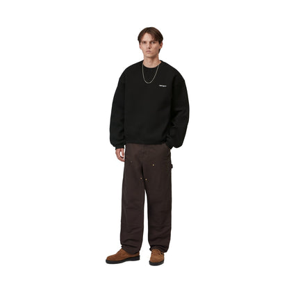 Carhartt WIP Ebbert Sweat Black/White  - I0371130D2XX