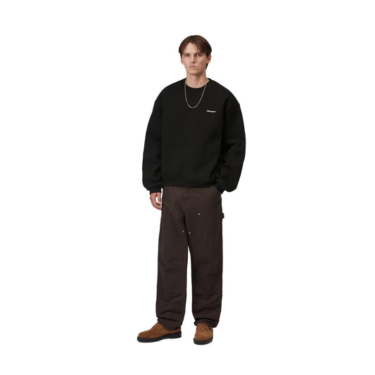 Carhartt WIP Ebbert Sweat Black/White  - I0371130D2XX