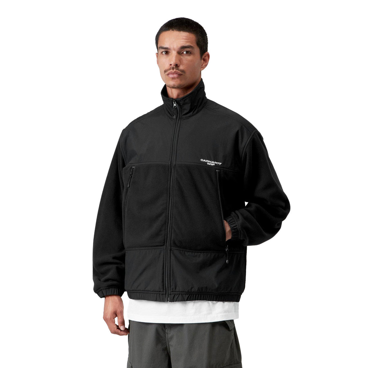 Carhartt WIP Edmore Jacket Black/White  - I0371380D2XX
