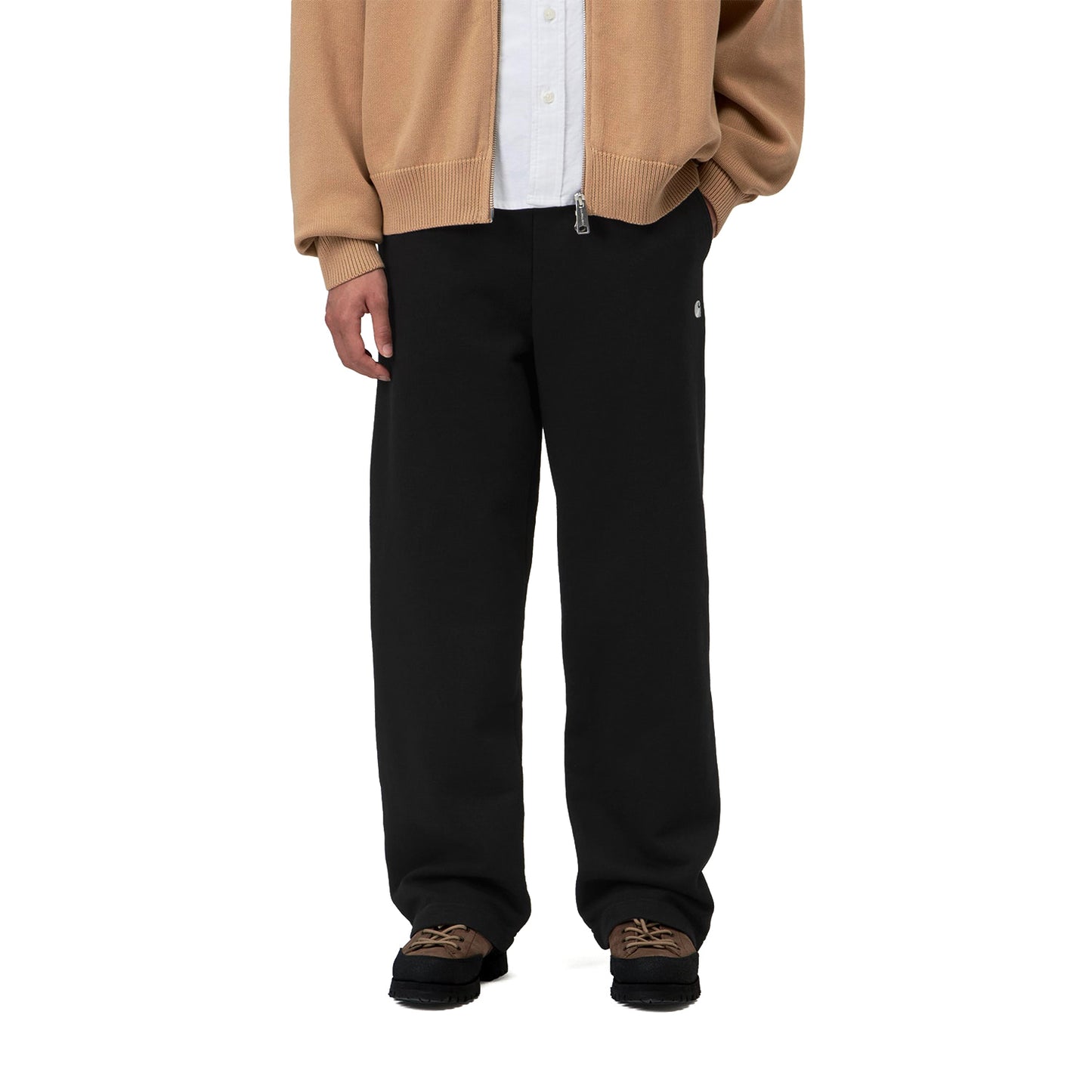 Carhartt WIP W Casey Sweat Pant Black/Silver  - I0371490M4XX