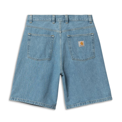 Carhartt WIP Brandon Short Blue stone bleached  - I0371610112