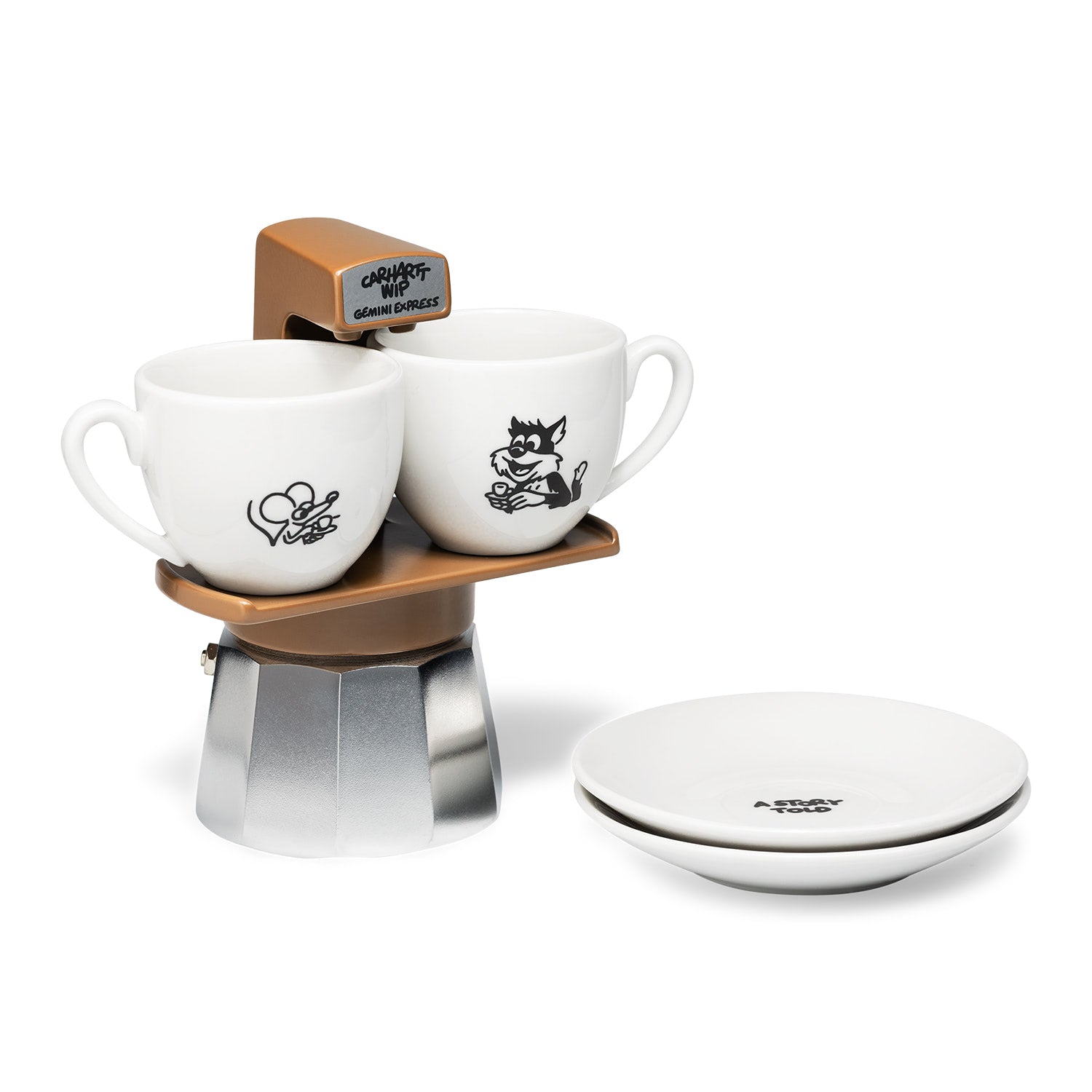 Carhartt WIP Coffee Break Espresso Maker Brown  - I03719451XX