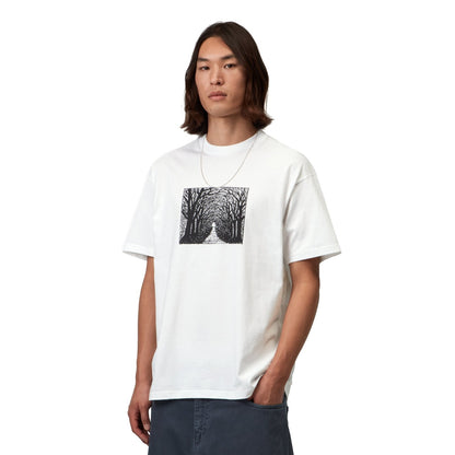 Carhartt WIP S/S Avenue T-Shirt White  - I03722002XX
