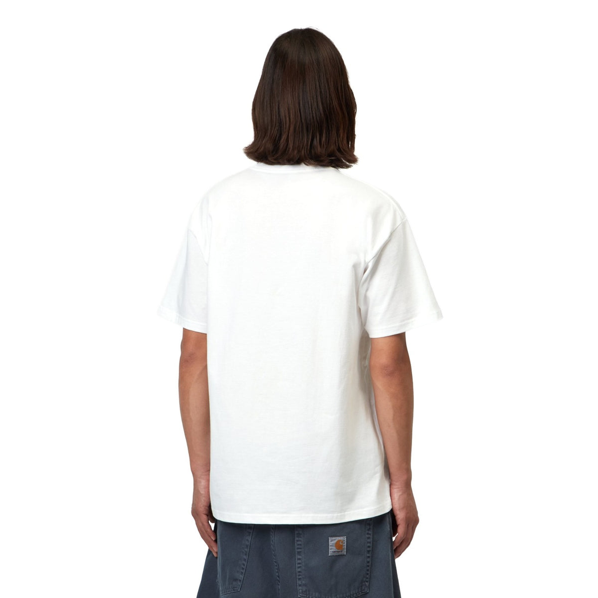 Carhartt WIP S/S Avenue T-Shirt White  - I03722002XX