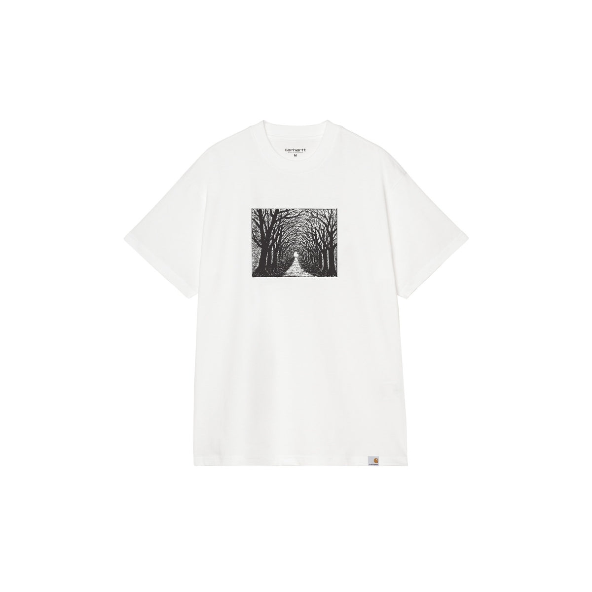 Carhartt WIP S/S Avenue T-Shirt White  - I03722002XX