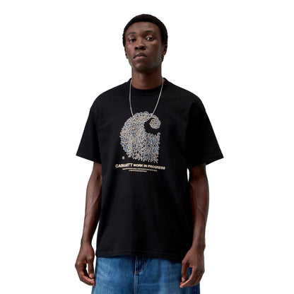 Carhartt WIP S/S Entrance T-Shirt Black  - I03724089XX