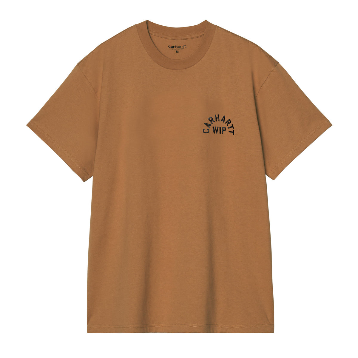 Carhartt WIP S/S Arch Script T-Shirt WIP Hamilton Brown  - I0372553YYXX