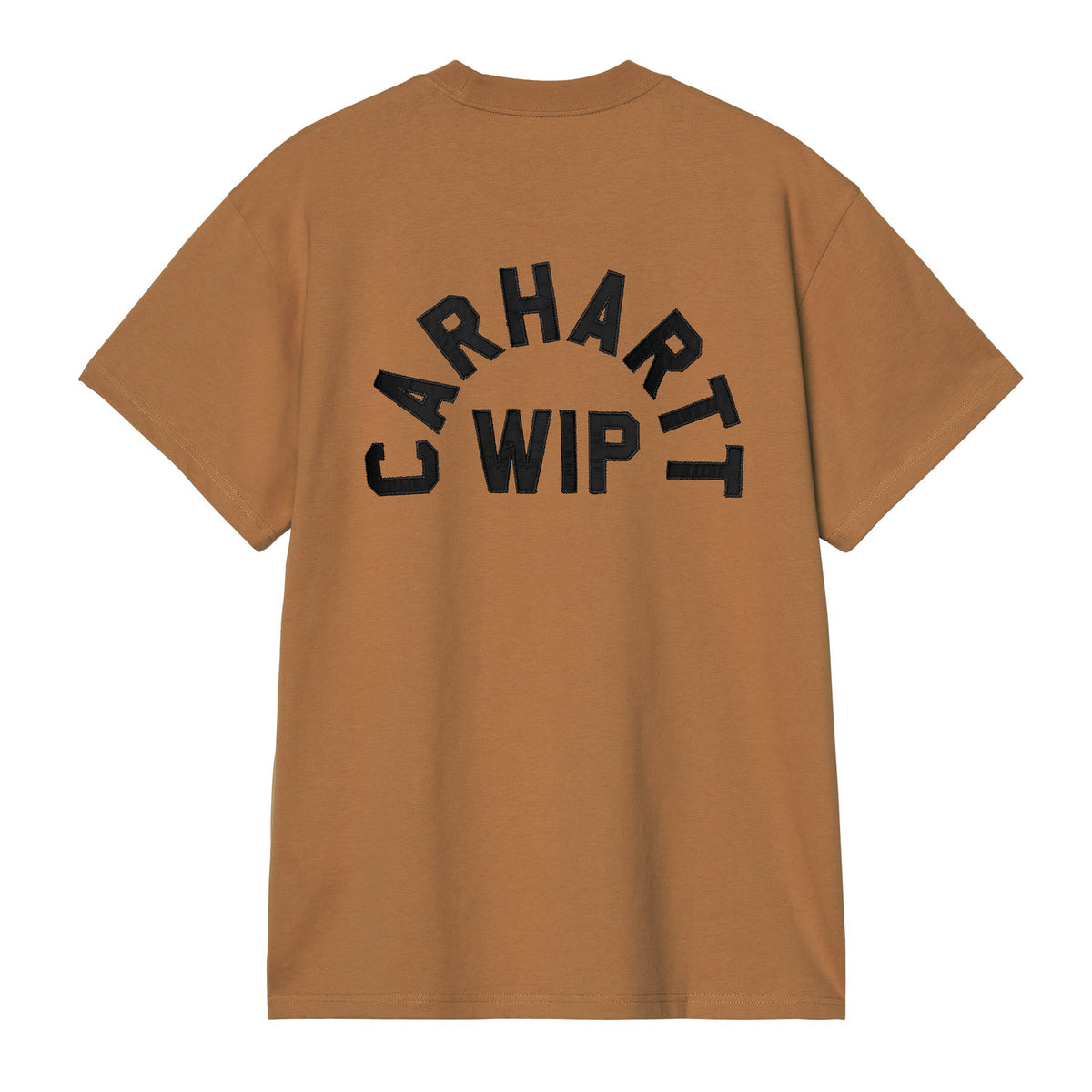 Carhartt WIP S/S Arch Script T-Shirt WIP Hamilton Brown  - I0372553YYXX