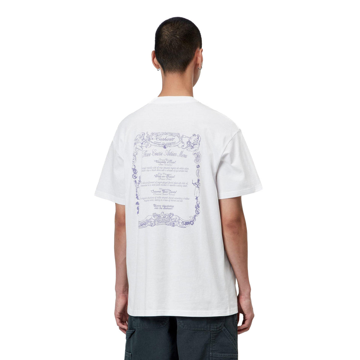 Carhartt WIP S/S Chez WIP T-Shirt White  - I03726002XX