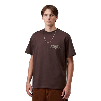 Carhartt WIP S/S Chez WIP T-Shirt Palisander  - I03726033HXX