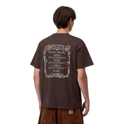 Carhartt WIP S/S Chez WIP T-Shirt Palisander  - I03726033HXX