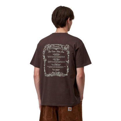 Carhartt WIP S/S Chez WIP T-Shirt Palisander  - I03726033HXX