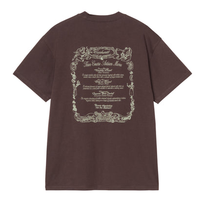Carhartt WIP S/S Chez WIP T-Shirt Palisander  - I03726033HXX