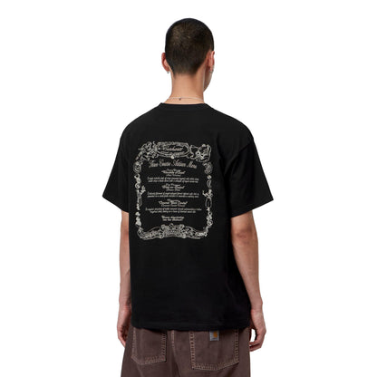 Carhartt WIP S/S Chez WIP T-Shirt Black  - I03726089XX