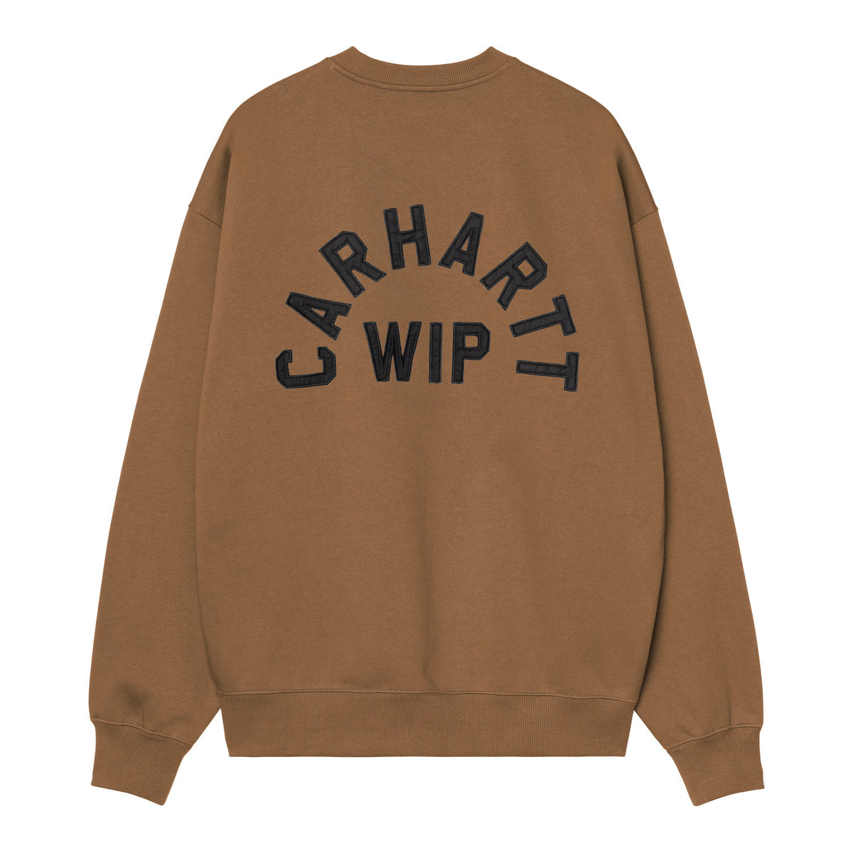 Carhartt WIP Arch Script Sweat WIP Hamilton Brown/Black  - I0372663YY06
