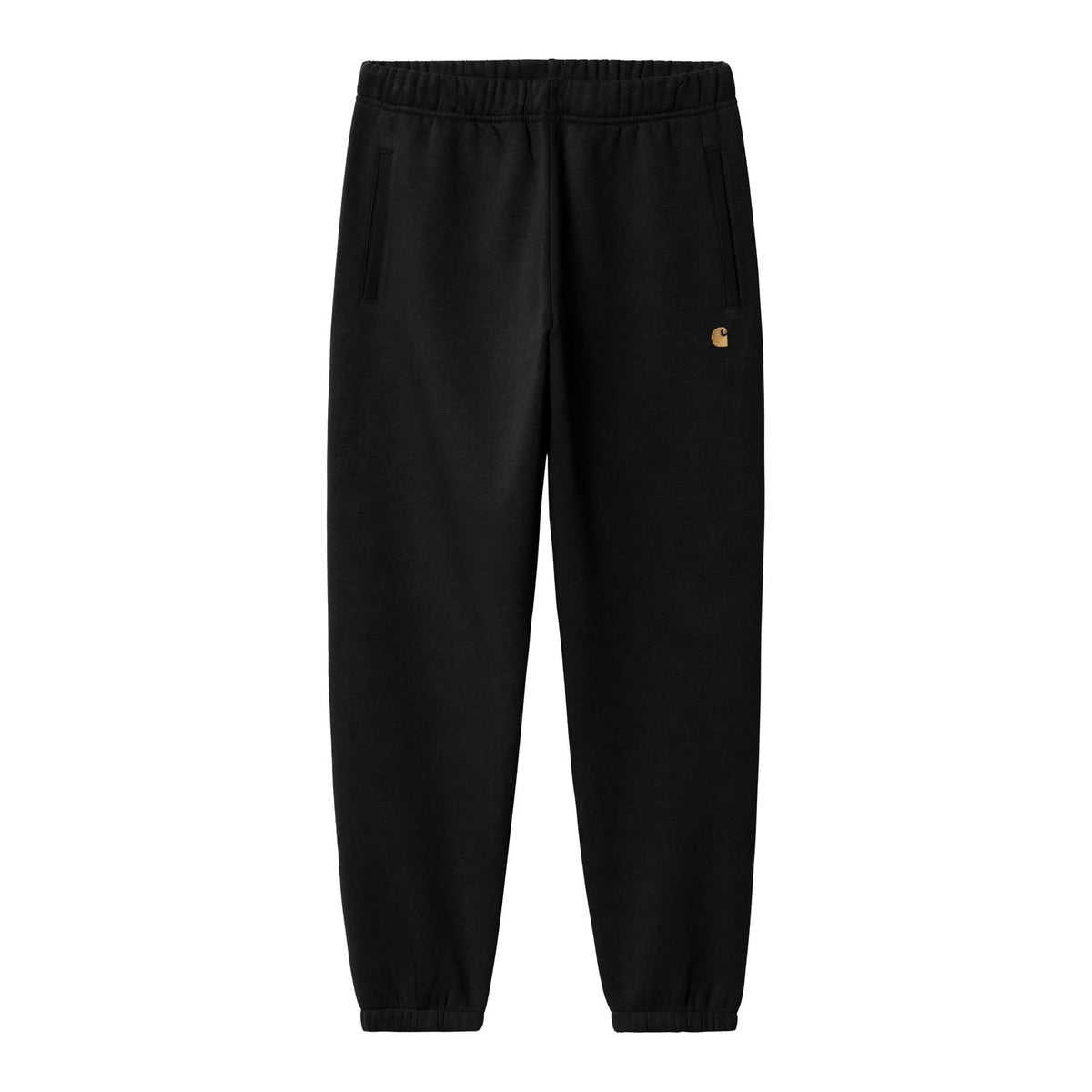 Carhartt WIP Chase Sweat Pant Black/Gold  - I03745800FXX