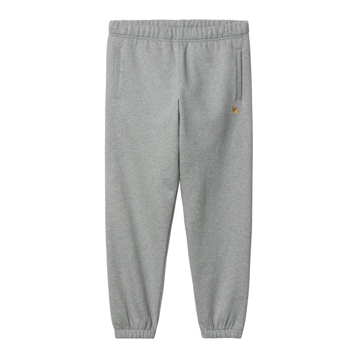 Carhartt WIP Chase Sweat Pant Grey Heather/Gold  - I03745800MXX