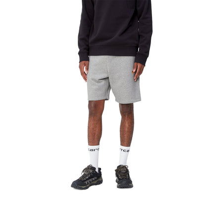 Carhartt WIP Chase Sweat Short Grey Heather/Gold  - I03745900MXX