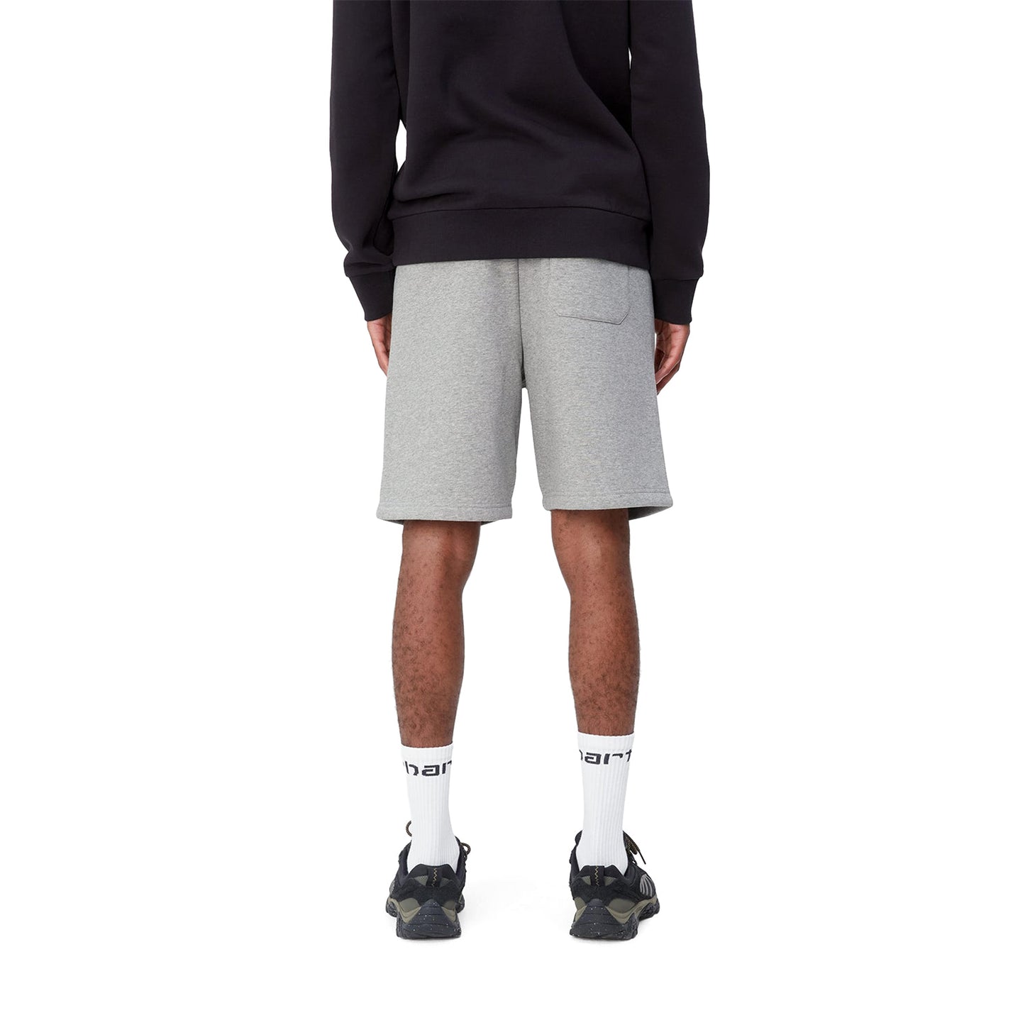Carhartt WIP Chase Sweat Short Grey Heather/Gold  - I03745900MXX