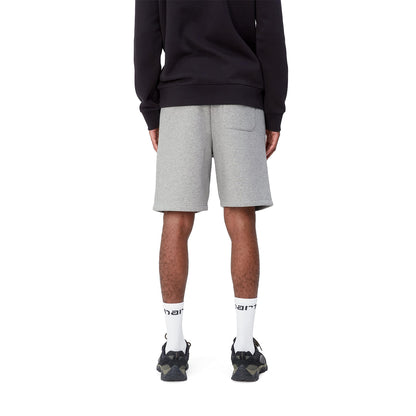 Carhartt WIP Chase Sweat Short Grey Heather/Gold  - I03745900MXX