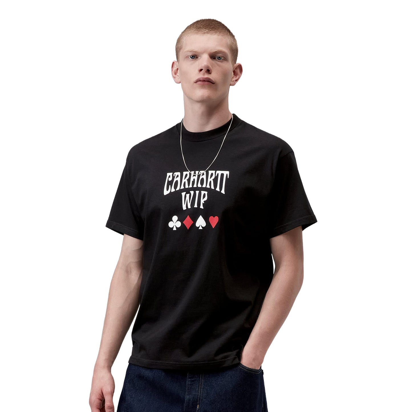 Carhartt WIP S/S Deck T-Shirt Black  - I03754889XX