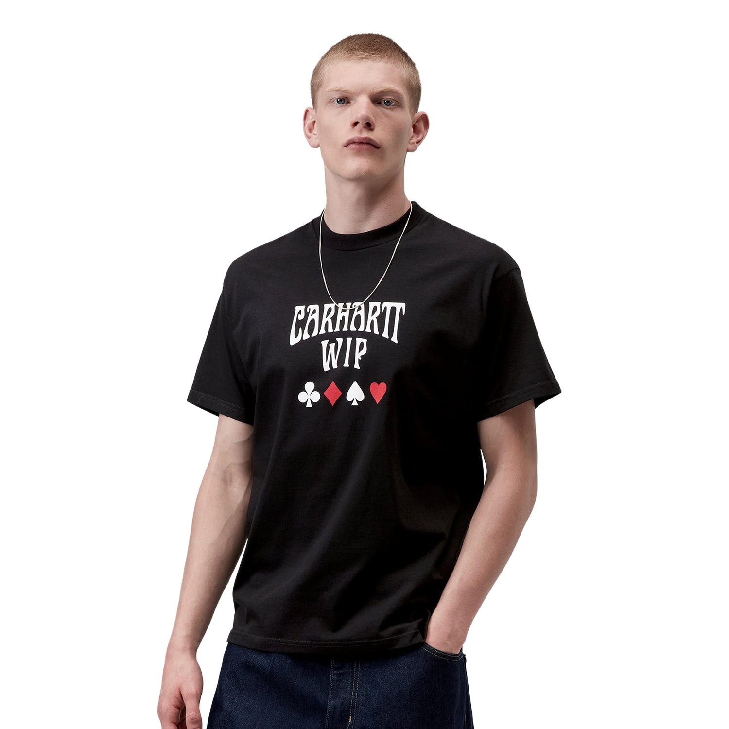 Carhartt WIP S/S Deck T-Shirt Black  - I03754889XX