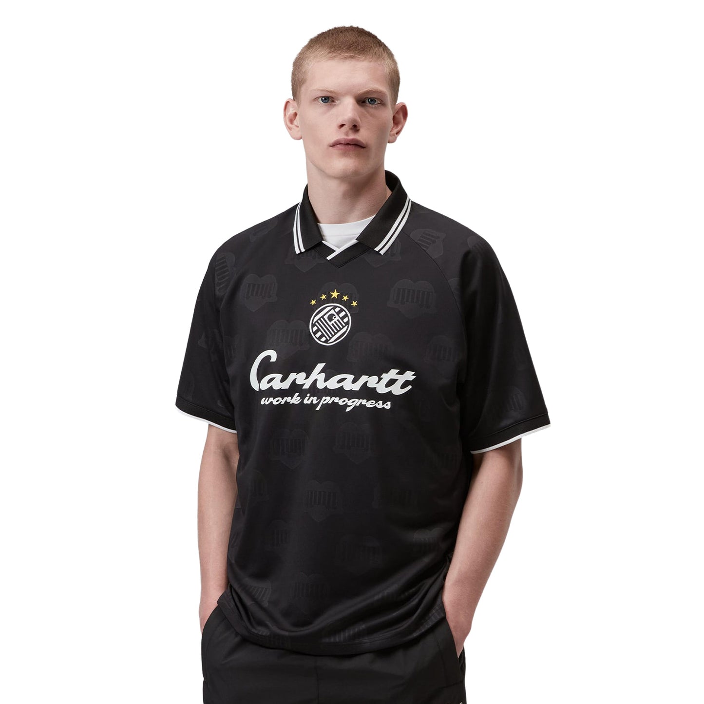 Carhartt WIP S/S Terrace Football T-Shirt Black