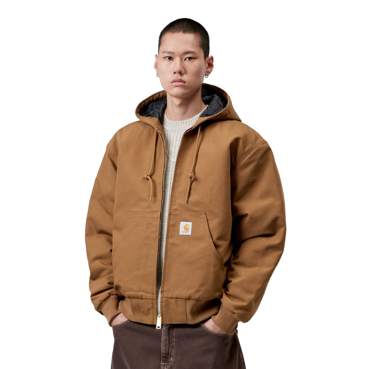Carhartt WIP OG Active Jacket WIP Hamilton Brown rigid  - I0375873TG01