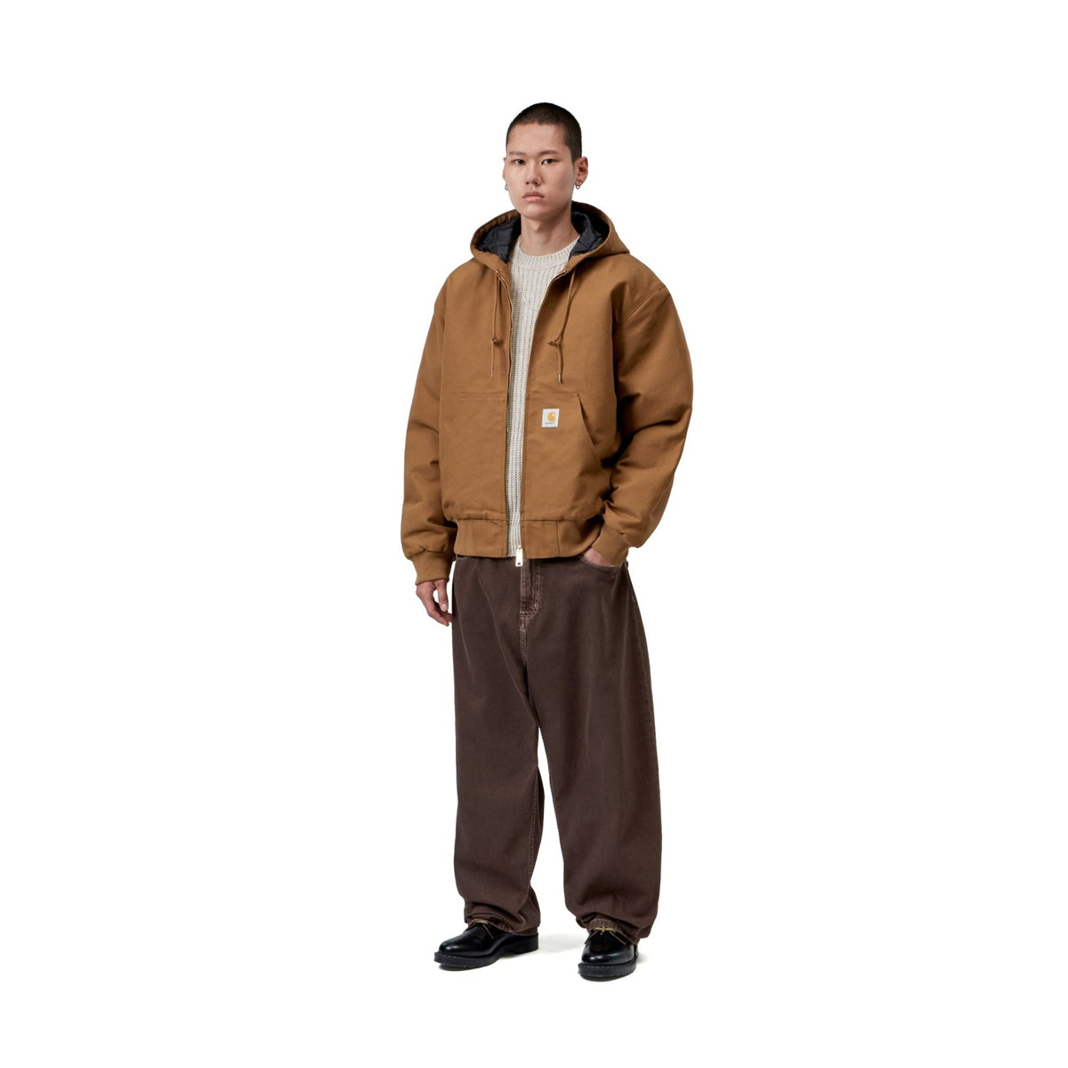 Carhartt WIP OG Active Jacket WIP Hamilton Brown rigid  - I0375873TG01