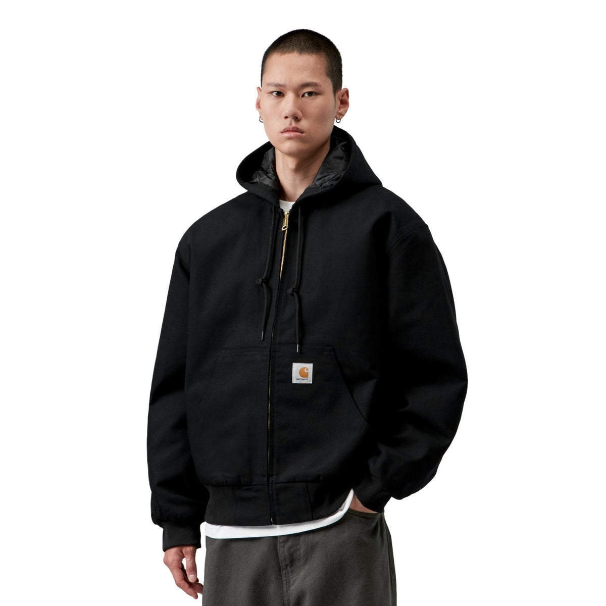 Carhartt WIP OG Active Jacket Black rigid  - I0375878901