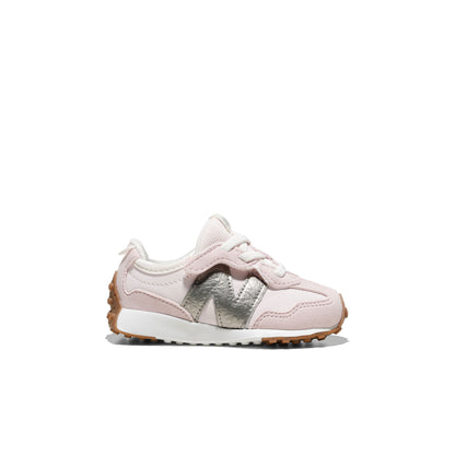 New Balance 327 Pink Salt/Darl Silver Metallic  - I3276BF