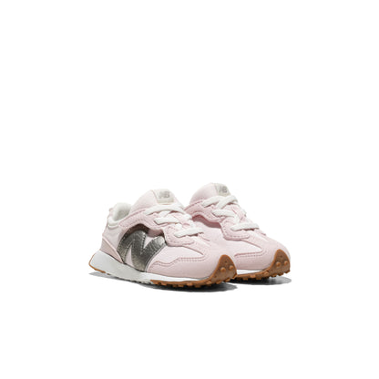 New Balance 327 Pink Salt/Darl Silver Metallic  - I3276BF