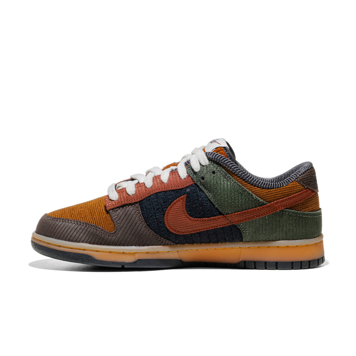 Nike Dunk Low Retro PRM Lt British Tan/Cinnamon-Cargo Khaki  - IB7746-201