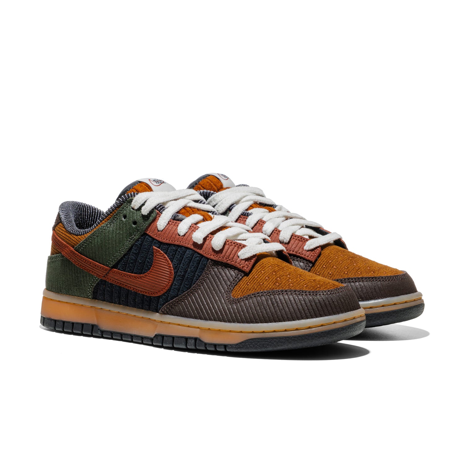 Nike Dunk Low Retro PRM Lt British Tan/Cinnamon-Cargo Khaki  - IB7746-201