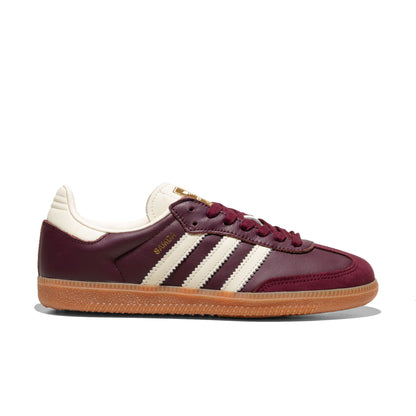 Adidas Originals Samba OG W Maroon/Cream White/Gold Met  - ID0477
