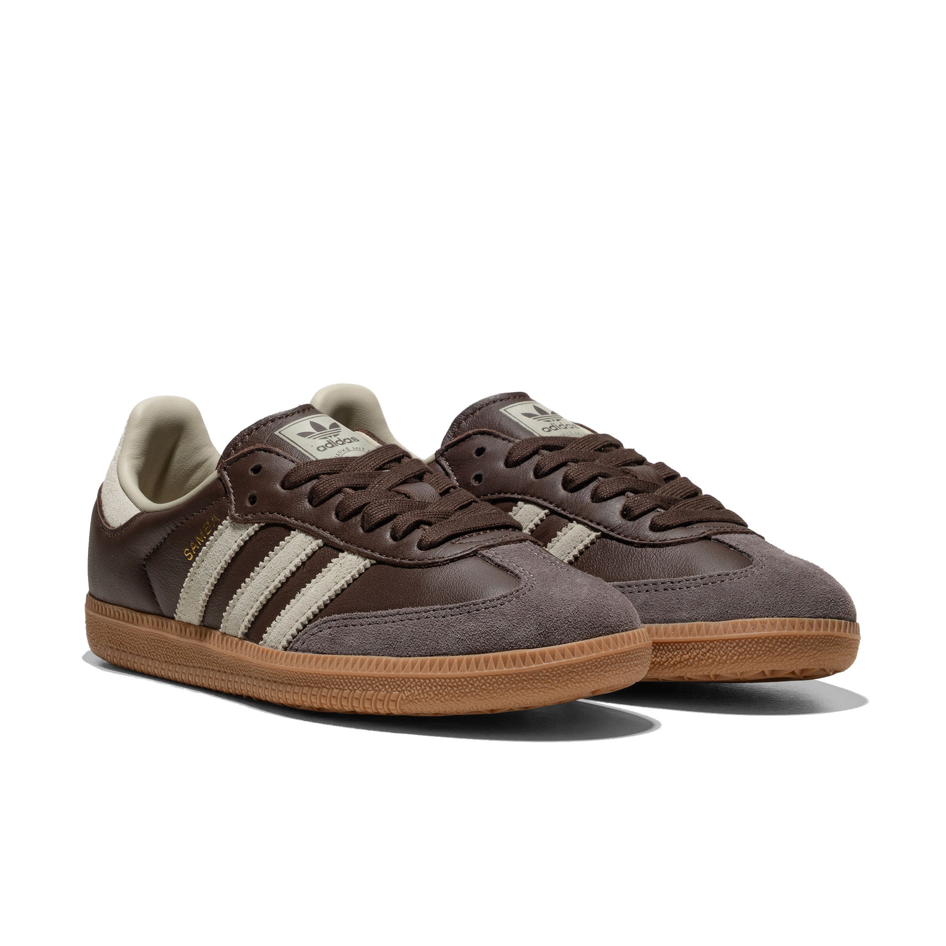Adidas Originals Samba OG Brown/Putty Grey/Gold Met  - ID1481