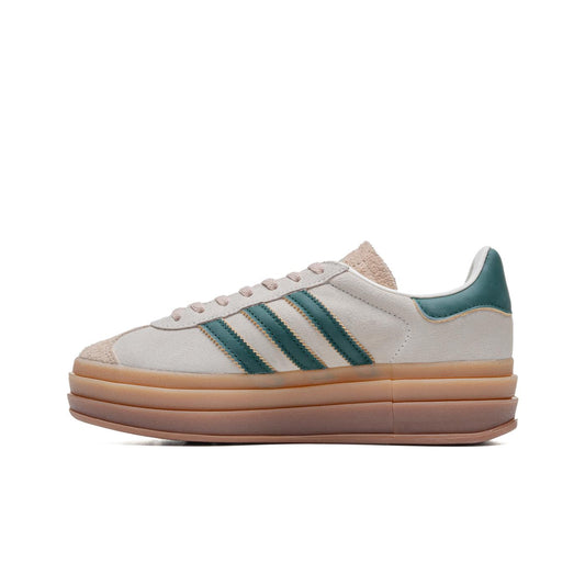 Adidas Originals Gazelle Bold W Cream White/Collegiate Green  - ID7056