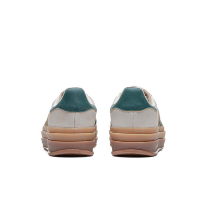 Adidas Originals Gazelle Bold W Cream White/Collegiate Green  - ID7056