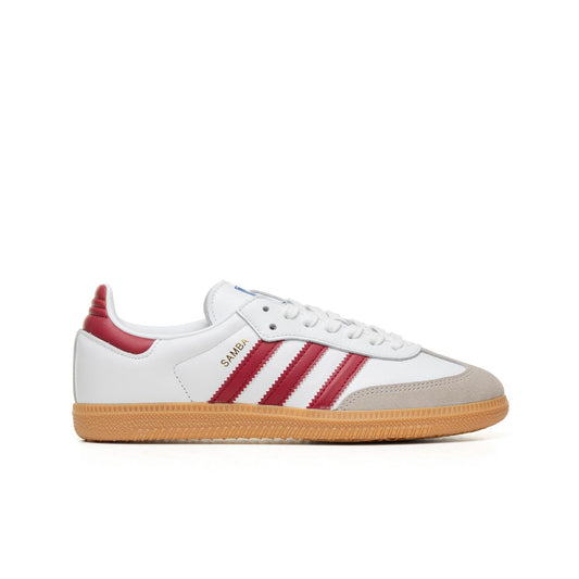 Adidas Originals Samba OG Ftwr White/Collegiate Burgundy/Gum  - IF3813